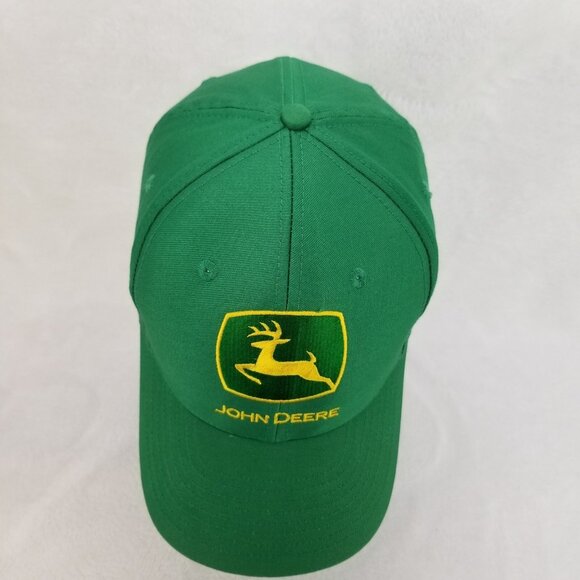 ✅Embroidered John Deere Green logo Snapback Baseball Hat/Cap CYRK OSFA - Picture 3 of 9